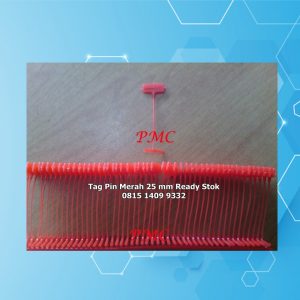 Read more about the article TAG PIN MERAH 25MM TIGARAKSA