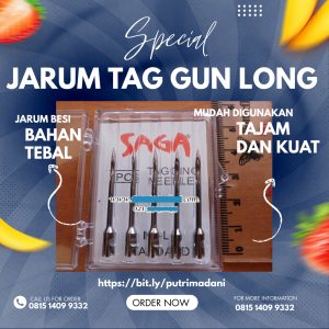 Read more about the article Jarum Tag Gun Long Ukuran lebih Panjang dari Standar