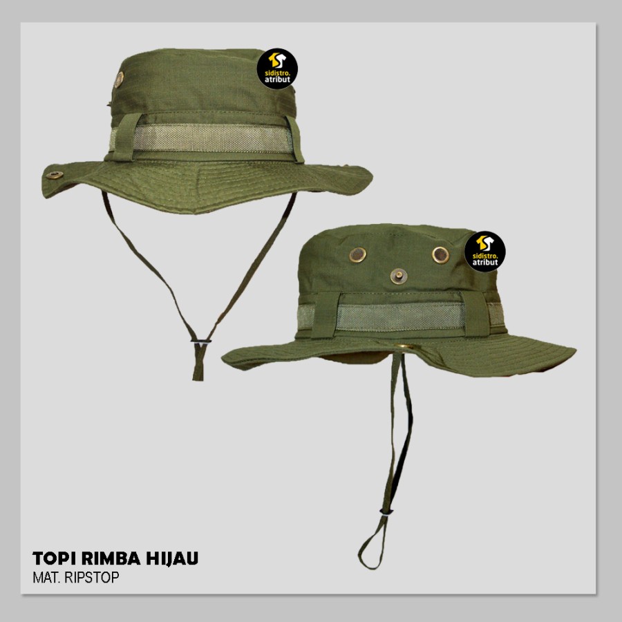 Read more about the article Topi Rimba Lapangan Topi Rimba Outdoor Warna Hijau