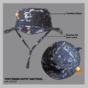 Read more about the article Topi Rimba Lapangan Topi Rimba Outdoor Warna Navyseal