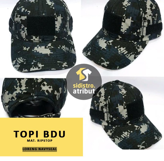 You are currently viewing Topi Tactical Topi velcro Topi militer Topi Polisi Warna Navyseal